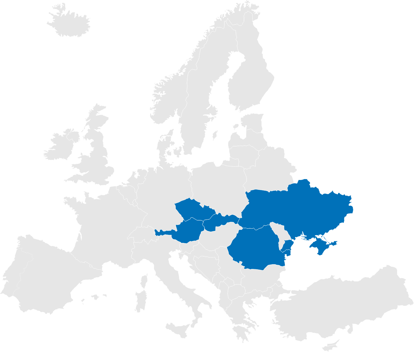 Map of Europe
